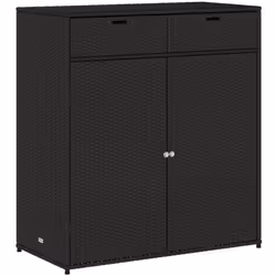 Cette armoire de rangement de jardin est parfaite pour garder vos coussins de meubles d'extérieur, fournitures de jardinage, ...