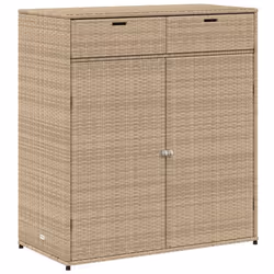 Cette armoire de rangement de jardin est parfaite pour garder vos coussins de meubles d'extérieur, fournitures de jardinage,  ...