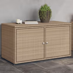 Cette armoire de rangement de jardin est parfaite pour garder vos coussins de meubles d'extérieur, fournitures de jardinage,  ...