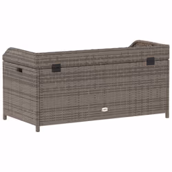VidaXL 365950 banc de jardin Rotin, Acier, Bois d'acacia - Vue supplémentaire 6