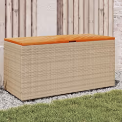 Cette boîte de rangement de jardin est idéale pour ranger vos coussins, oreillers, couvertures et autres objets dans le jardi ...