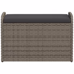 VidaXL 365728 banc de jardin Rotin, Acier - Vue supplémentaire 4