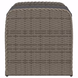 VidaXL 365728 banc de jardin Rotin, Acier - Vue supplémentaire 5