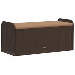 VidaXL 365729 banc de jardin Rotin, Acier - Vue supplémentaire 6