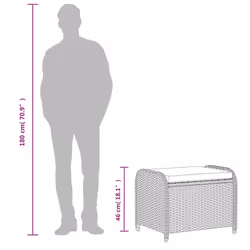 VidaXL 365733 pouf - Vue supplémentaire 8