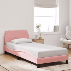 Obtenez une meilleure nuit de sommeil reposante grâce à ce cadre de lit avec tête de lit ! Il est un supplément accueillant à ...