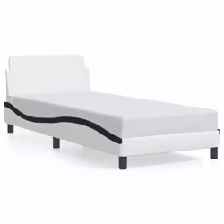 VidaXL 373124, Noir, Blanc, 950 mm, 2,18 m, 745 mm, 900 x 2000 mm, 1 pièce(s)