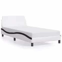 VidaXL 373144, Noir, Blanc, 1050 mm, 2,18 m, 745 mm, 1000 x 2000 mm, 1 pièce(s)