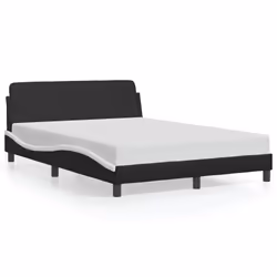 VidaXL 373163, Noir, Blanc, 1250 mm, 2,18 m, 745 mm, 1200 x 2000 mm, 1 pièce(s)