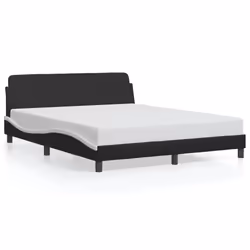 VidaXL 373223, Noir, Blanc, 1650 mm, 2,18 m, 745 mm, 1600 x 2000 mm, 1 pièce(s)