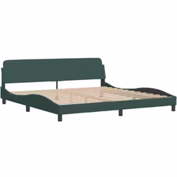 Obtenez une meilleure nuit de sommeil reposante grâce à ce cadre de lit avec tête de lit ! Il est un supplément accueillant à ...