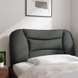VidaXL 374526 tête de lit et pied de lit Gris foncé