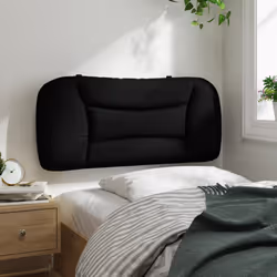 VidaXL 374527 tête de lit et pied de lit Noir - Vue supplémentaire 4