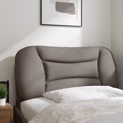 VidaXL 374541 tête de lit et pied de lit Taupe