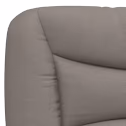 VidaXL 374541 tête de lit et pied de lit Taupe - Vue supplémentaire 8
