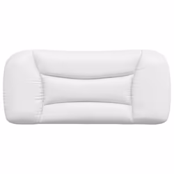 VidaXL 374545 tête de lit et pied de lit Blanc - Vue supplémentaire 5