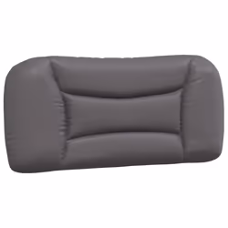 VidaXL 374547, Gris, Coton, Simili-cuir, Polyester, Polyvinyl chloride (PVC), Hollow polypropylene fiber, 90 cm, 1000 mm, 48  ...