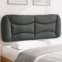VidaXL 374562 tête de lit et pied de lit Gris foncé