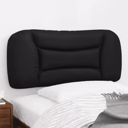 VidaXL 374568 tête de lit et pied de lit Noir