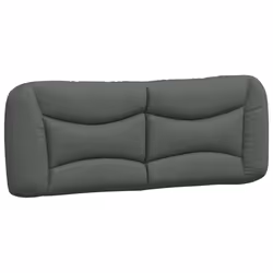 VidaXL 374577, Gris foncé, Polyester, Hollow polypropylene fiber, 140 cm, 1500 mm, 48 cm