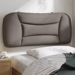 VidaXL 374580 tête de lit et pied de lit Taupe