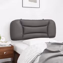 VidaXL 374586 tête de lit et pied de lit Gris - Vue supplémentaire 4