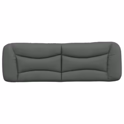 VidaXL 374589 tête de lit et pied de lit Gris foncé - Vue supplémentaire 5