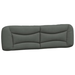 VidaXL 374601 tête de lit et pied de lit Gris foncé