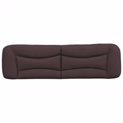 VidaXL 374603 tête de lit et pied de lit Marron foncé - Vue supplémentaire 5