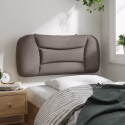 VidaXL 374604 tête de lit et pied de lit Taupe - Vue supplémentaire 4