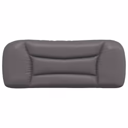 VidaXL 374610 tête de lit et pied de lit Gris - Vue supplémentaire 5