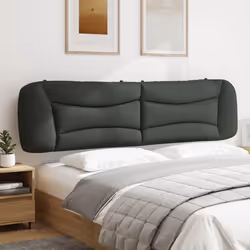 VidaXL 374617 tête de lit et pied de lit Gris foncé - Vue supplémentaire 4
