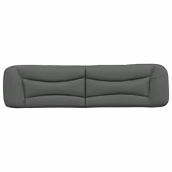VidaXL 374617 tête de lit et pied de lit Gris foncé - Vue supplémentaire 5