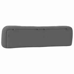 VidaXL 374617 tête de lit et pied de lit Gris foncé - Vue supplémentaire 7