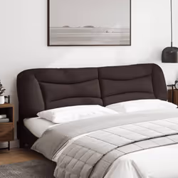 VidaXL 374619 tête de lit et pied de lit Marron foncé