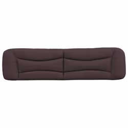 VidaXL 374619 tête de lit et pied de lit Marron foncé - Vue supplémentaire 5