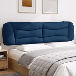 VidaXL 374622 tête de lit et pied de lit Bleu