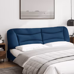 VidaXL 374622 tête de lit et pied de lit Bleu