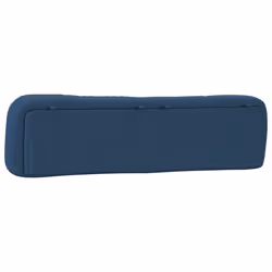 VidaXL 374622 tête de lit et pied de lit Bleu - Vue supplémentaire 7
