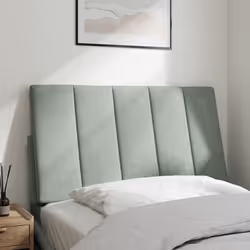 VidaXL 374643 tête de lit et pied de lit Gris clair