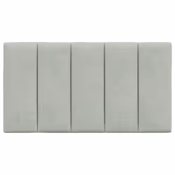 VidaXL 374643 tête de lit et pied de lit Gris clair - Vue supplémentaire 5