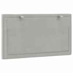 VidaXL 374643 tête de lit et pied de lit Gris clair - Vue supplémentaire 7