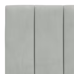 VidaXL 374643 tête de lit et pied de lit Gris clair - Vue supplémentaire 8