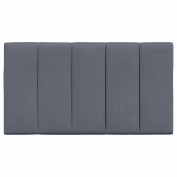 VidaXL 374644 tête de lit et pied de lit Gris foncé - Vue supplémentaire 5