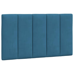 VidaXL 374647 tête de lit et pied de lit Bleu