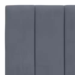 VidaXL 374650 tête de lit et pied de lit Gris foncé - Vue supplémentaire 8