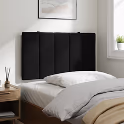 VidaXL 374651 tête de lit et pied de lit Noir - Vue supplémentaire 4
