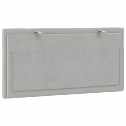 VidaXL 374655 tête de lit et pied de lit Gris clair - Vue supplémentaire 7