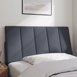VidaXL 374656 tête de lit et pied de lit Gris foncé