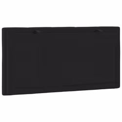 VidaXL 374657 tête de lit et pied de lit Noir - Vue supplémentaire 7